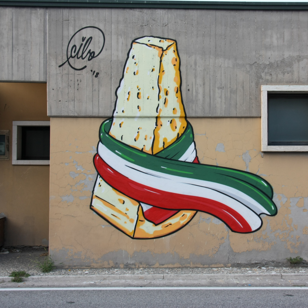 Parmigiano Antifascista Street Artist CIBO